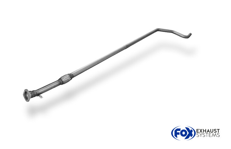 Fox Sportuitlaat Verbindingspijp achterdemper/katalysator voor Fiat Grande Punto 199 1.2l met flexibel stuk