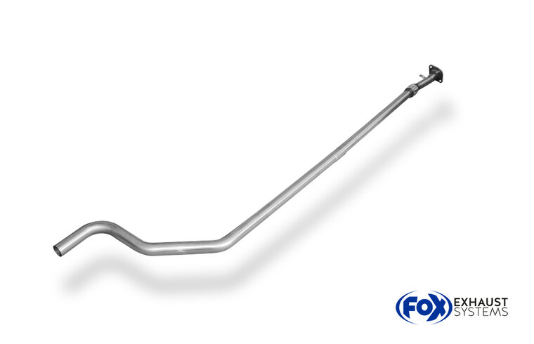 Fox Sportuitlaat Verbindingspijp achterdemper/katalysator voor Fiat Grande Punto 199 1.2l met flexibel stuk