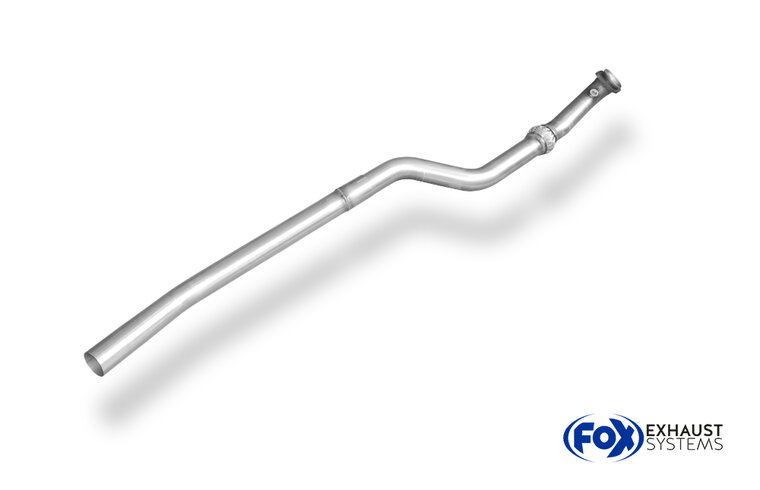 Fox Sportuitlaat Opel GT verbindingspijp ESD/katalysator &Oslash;70mm met flexibel gedeelte