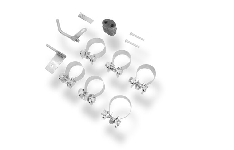 Fox Sportuitlaat Alfa GTV Type 916 uitlaatsysteem, rechter/linker uitgang - 2x76 Type 18 rechts/links