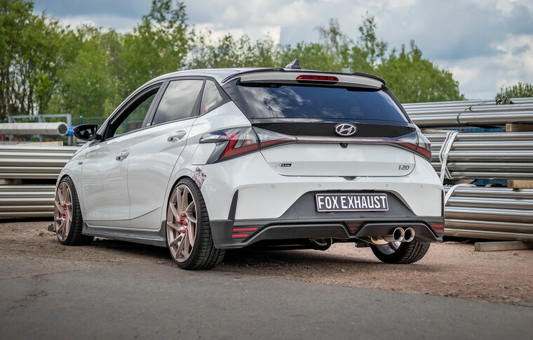 Fox Sportuitlaat Hyundai I20 - BC3 Achter- en Voordemper - 2x90 Type 25