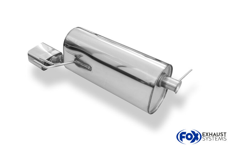 Fox Sportuitlaat Hyundai i20 achterdemper - 145x65 Txp 59
