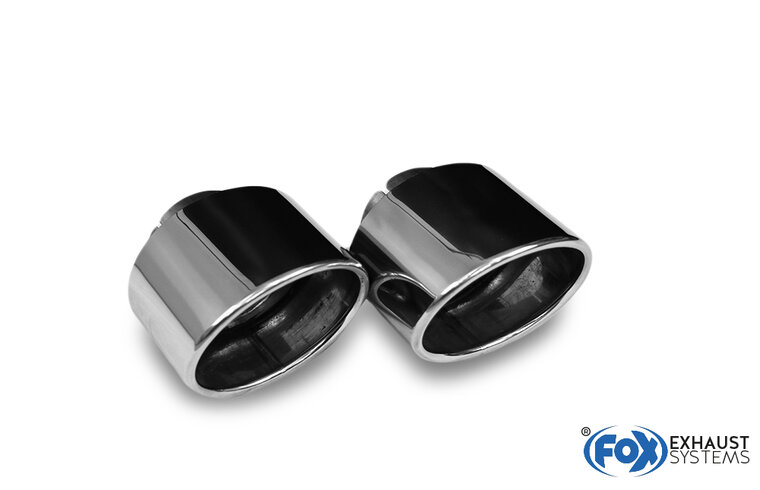 Fox Sportuitlaat Hyundai i30N Performance + Fastback uitlaatpijpen, compatibel met de originele achterdemper - 129x106 Type 32 rechts/links
