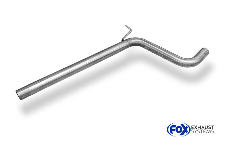 Fox Sportuitlaat Vervangingspijp voor de voordemper van de Seat Ibiza 5 - KJ - 1.0l 55kW