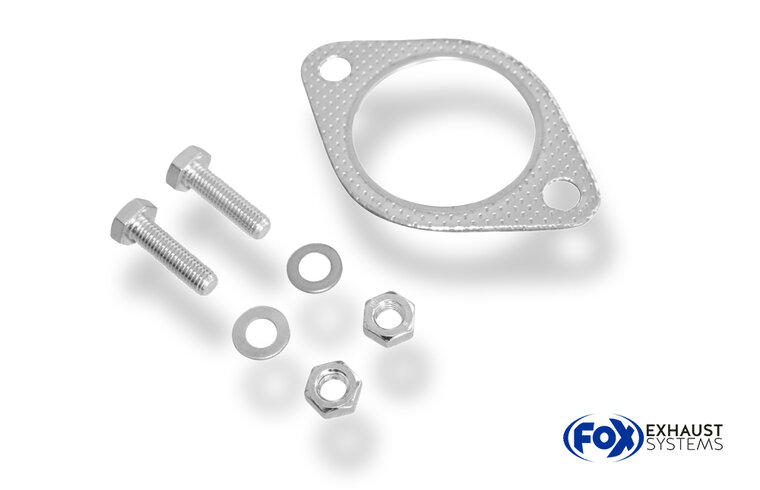 Fox Sportuitlaat Subaru Impreza GD/GG - Sedan/Stationwagen Achterdemper &Oslash;63,5 mm - 129x106 Type 44