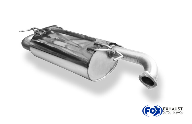 Fox Sportuitlaat Subaru Impreza GHD hatchback achterdemper dwars rechts - 1x100 type 16