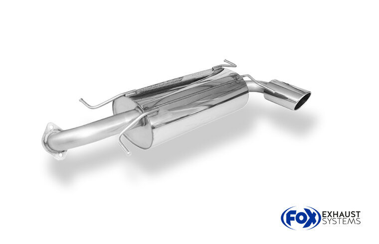 Fox Sportuitlaat Subaru Impreza GHD Hatchback Achterdemper dwars rechts - 129x106 Type 32