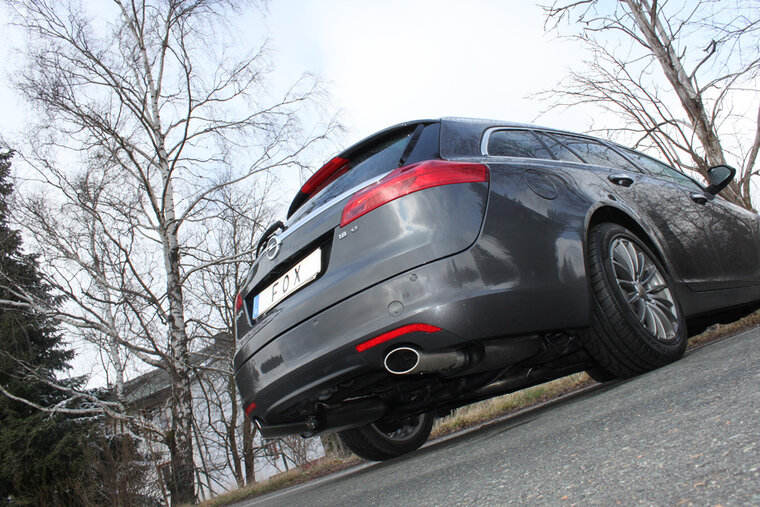 Fox Sportuitlaat Opel Insignia A - 4x4 Sports Tourer Achterdemper Rechts/Links - 115x85 Type 38 Rechts/Links