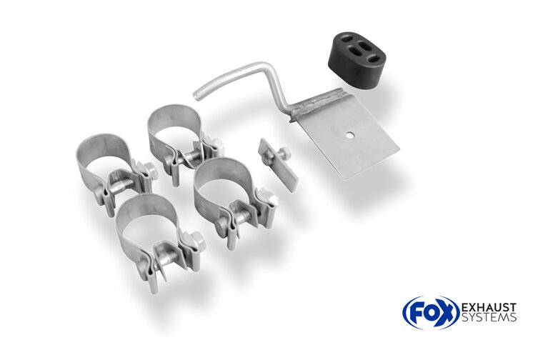 Fox Sportuitlaat Ford Ka achterdemper - 1x90 type 13