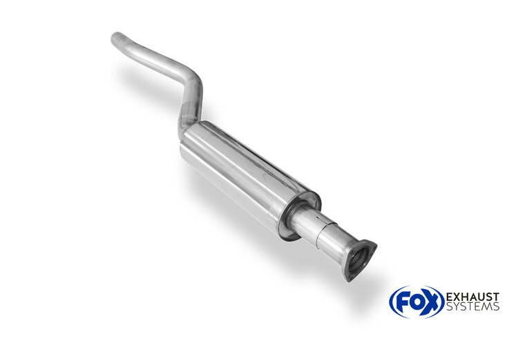 Fox Sportuitlaat Opel Kadett E-CC voordemper - pijpdiameter: 63,5 mm