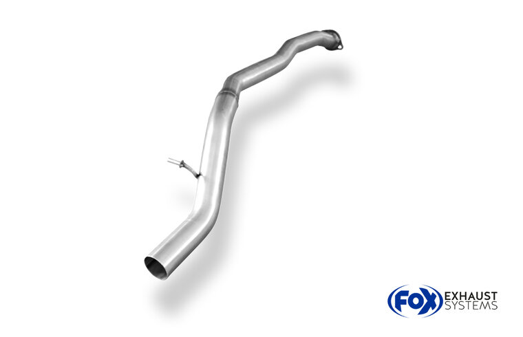 Fox Sportuitlaat Vervangingspijp voor de voordemper van een Ford Kuga benzinemotor