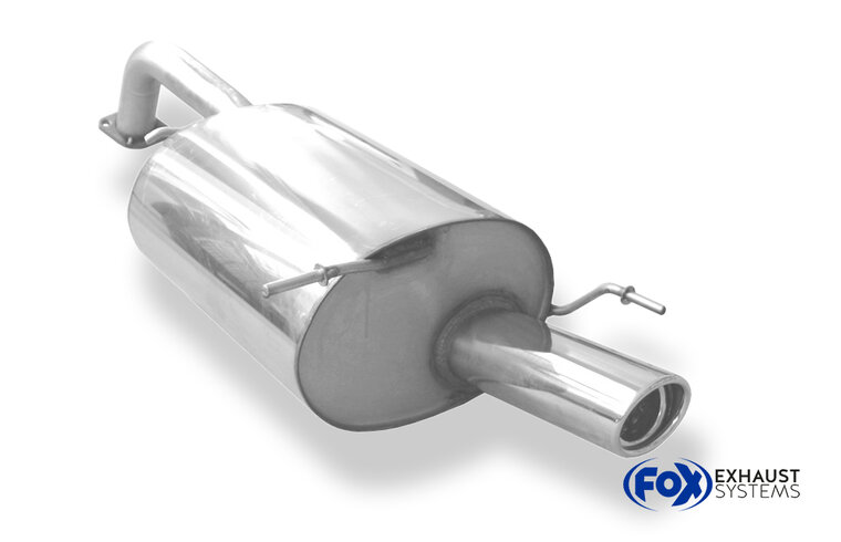Fox Sportuitlaat Daewoo Lacetti - Achterdemper Hatchback - 1x88x74 Type 32