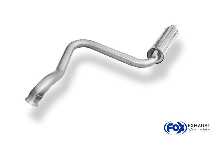 Fox Sportuitlaat Saab 9-3 - YS3 voordemper