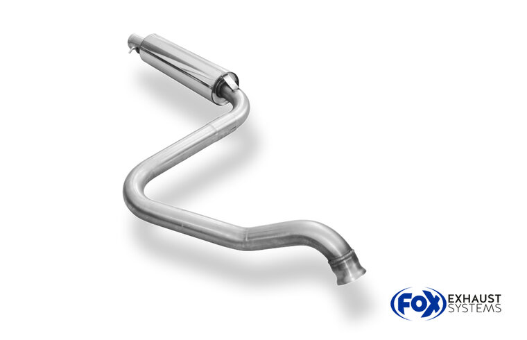 Fox Sportuitlaat Saab 9-3 - YS3 voordemper