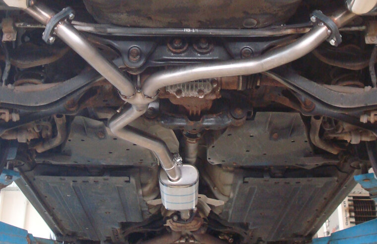 Fox Sportuitlaat Subaru Outback/ Legacy 3.0L - BL/ BP Voordemper
