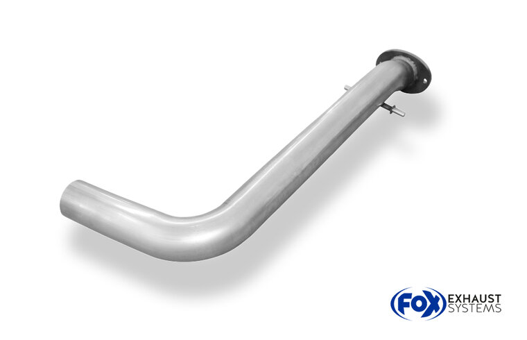 Fox Sportuitlaat Vervangingspijp voor de voordemper van de Seat Leon Cupra R Type 1M
