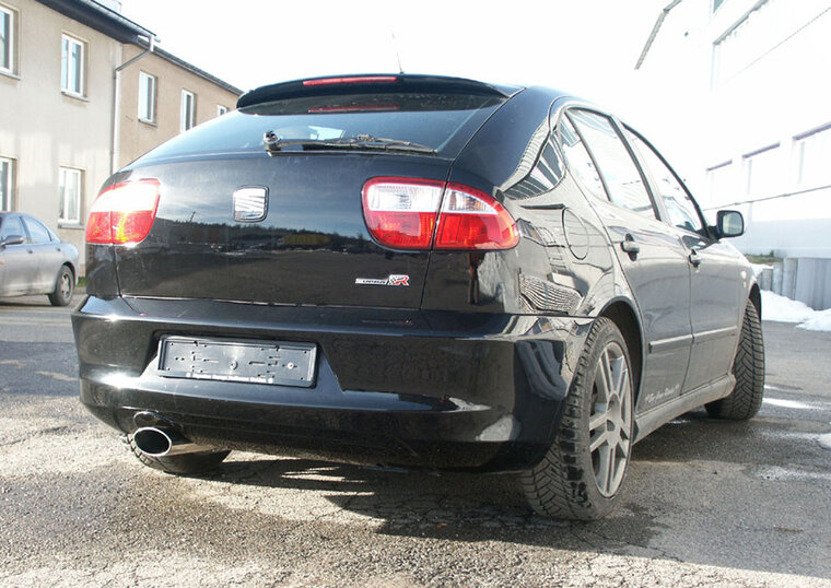 Fox Sportuitlaat Achterdemper Seat Leon Cupra R Type 1M &Oslash;70 - 140x90 Type 44
