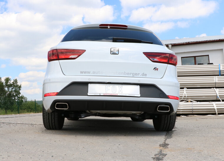 Fox Sportuitlaat Seat Leon 5F ST - Onafhankelijke wielophanging, achterdemper rechts/links - 145x65 type 59 rechts/links