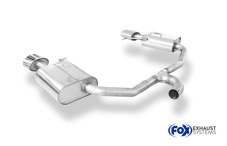 Fox Sportuitlaat Seat Leon 5F ST 4x4 - Cupra 300 Achterdemper rechts/links - 160x90 Type 38 rechts/links