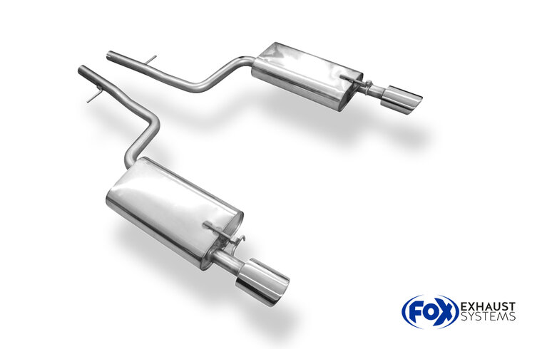 Fox Sportuitlaat Lexus LS 430 achterdemper, rechter/linker uitlaat - 115x85 type 33 rechts/links