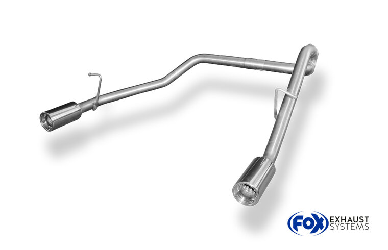 Fox Sportuitlaat Daihatsu Materia uitlaatspruitstuk rechts/links - 1x90 Type 13 rechts/links
