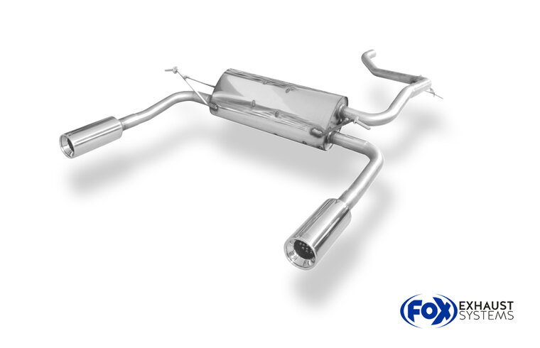 Fox Sportuitlaat Daihatsu Materia achterdemper rechts/links - 1x90 type 13 rechts/links