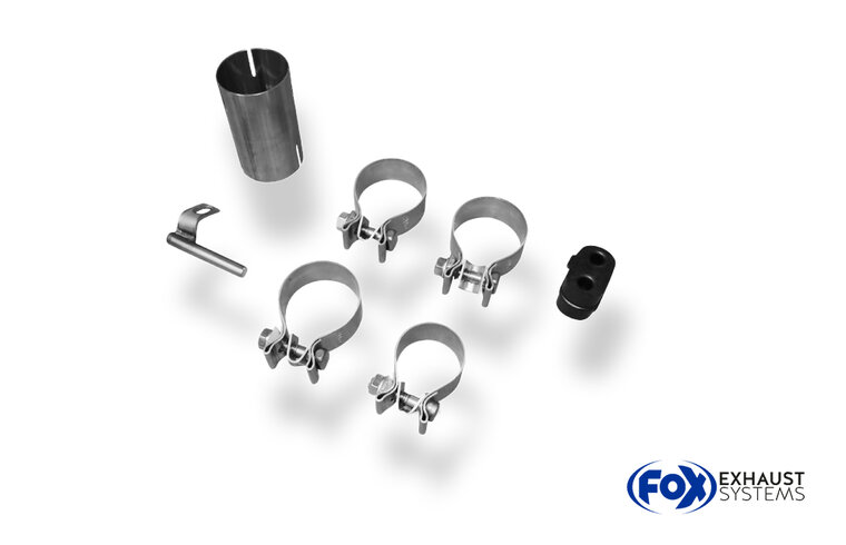 Fox Sportuitlaat Renault Megane IV GT achterdemper - 1x50 type 10 niet zichtbaar rechts/links