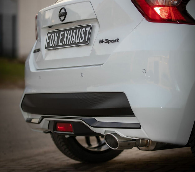 Fox Sportuitlaat Nissan Micra K14 N Achterdemper - 115x85 Type 32