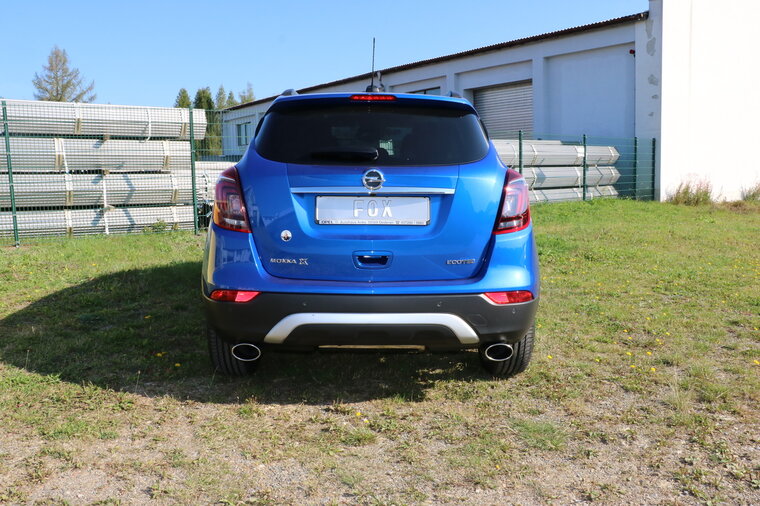 Fox Sportuitlaat Opel Mokka 4x4 &amp; 4x2 Achterdemper Rechts/Links - 140x90 Type 32 Rechts/Links