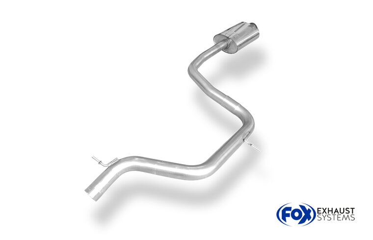 Fox Sportuitlaat Ford Mondeo 4 - 2.0 en 2.5 liter voor de uitlaatdemper