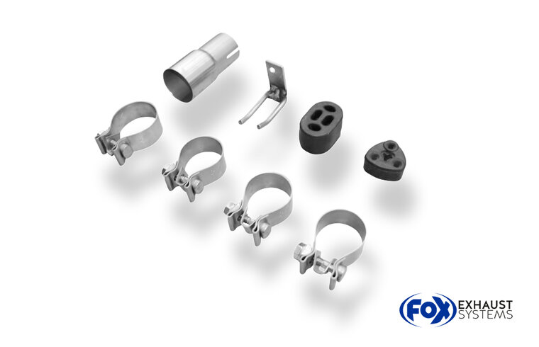 Fox Sportuitlaat Ford Mondeo 4 Sedan - Titanium S Achterdemper rechts/links - 1x100 Type 16 rechts/links