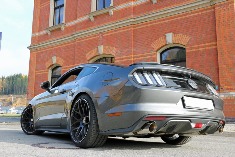Fox Sportuitlaat Ford Mustang Coup&eacute; &amp; Cabriolet - 6/8-cilinder achterdemper rechts/links - 1x100 type 25 rechts/links
