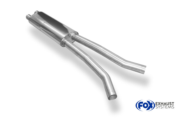 Fox Sportuitlaat Ford Mustang VI Facelift Coup&eacute; &amp; Cabriolet - 8-cilinder voor uitlaatdemper