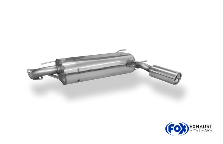Fox Sportuitlaat Mazda MX5 Type NA Achterdemper - 1x90 Type 13