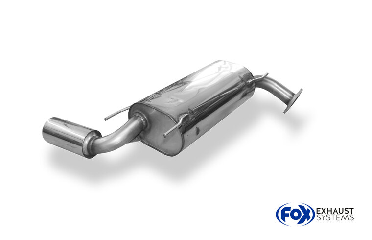 Fox Sportuitlaat Mazda MX5 Type NA Achterdemper - 1x90 Type 13