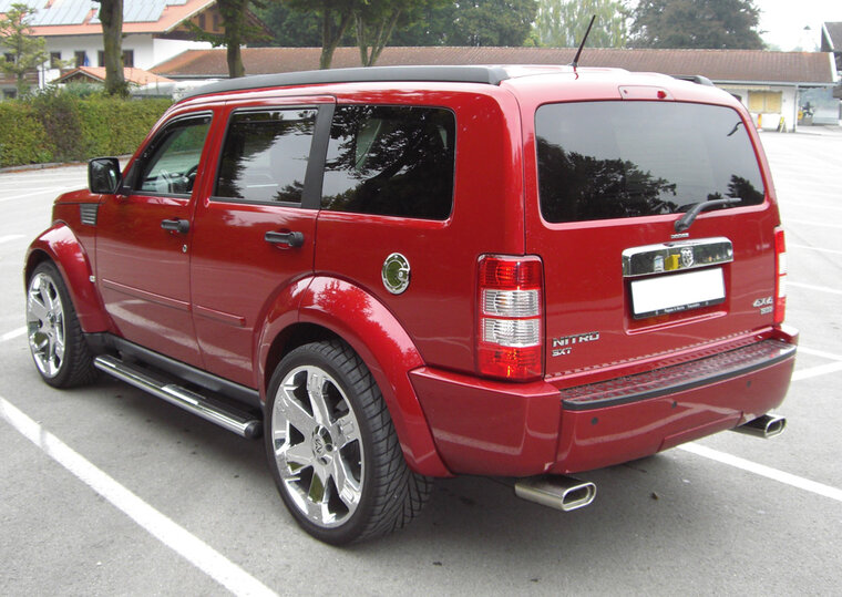 Fox Sportuitlaat Dodge Nitro uitlaatsysteem rechts/links - 160x80 Type 53 rechts/links