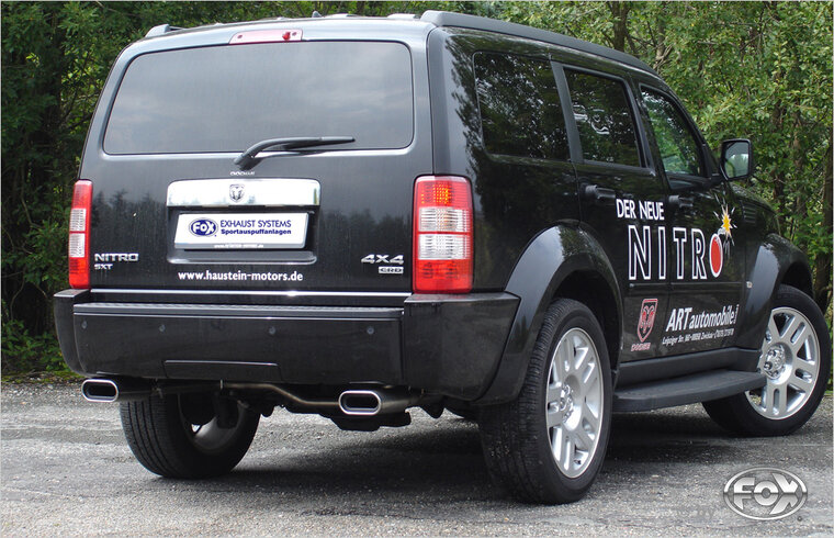 Fox Sportuitlaat Dodge Nitro uitlaatsysteem rechts/links - 160x80 Type 53 rechts/links