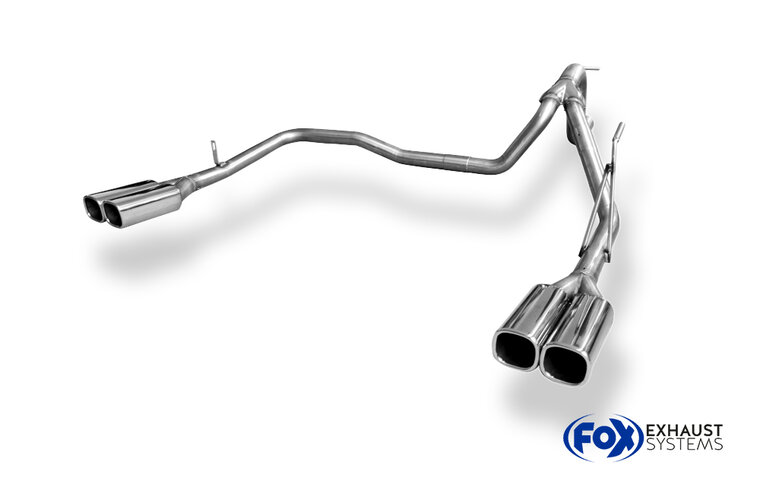 Fox Sportuitlaat Dodge Nitro uitlaatsysteem rechts/links - 2x78x75 Type 70 rechts/links