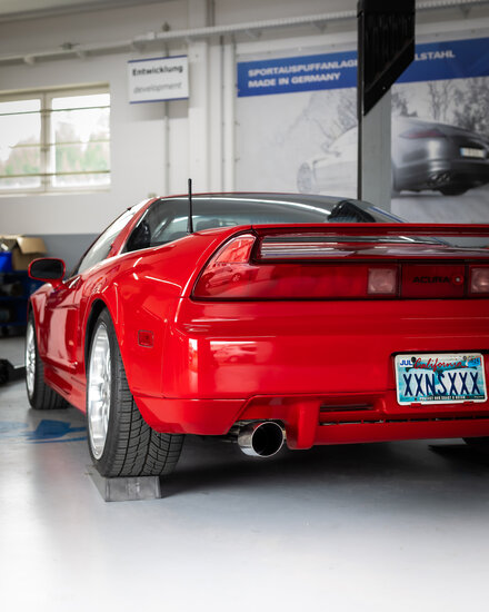 Fox Sportuitlaat Honda NSX I/ Acura NSX I Coup&eacute; achterdemper dwarsuitgang rechts/links - 1x100 type 14 rechts/links