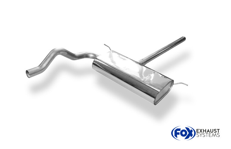 Fox Sportuitlaat VW Passat 3B/3BG voordemper