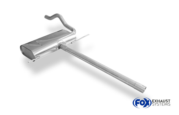 Fox Sportuitlaat VW Passat 3B/3BG voordemper