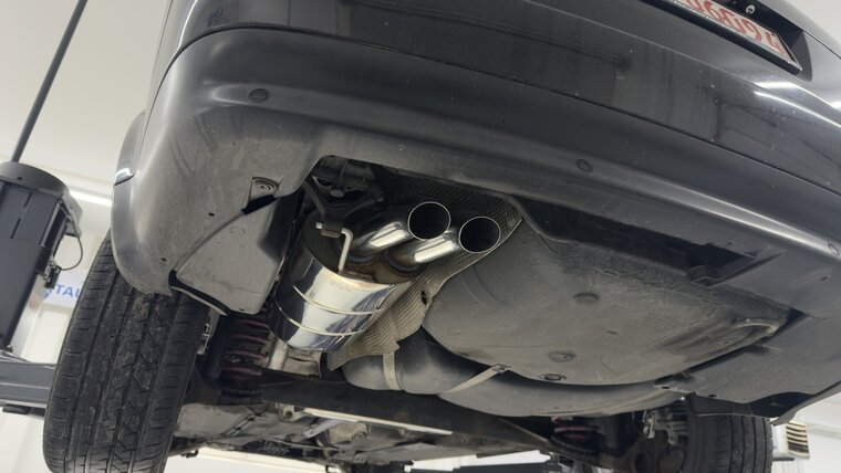 Fox Sportuitlaat VW Passat 3B/3BG achterdemper - 2x63 Type 28