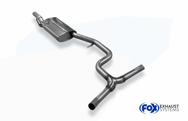 Fox Sportuitlaat VW Passat 3C 4-Motion voordemper