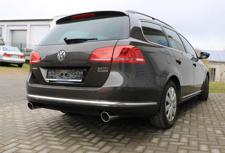 Fox Sportuitlaat VW Passat 365 - 4-Motion achterdemper rechts/links - 1x100 type 16 rechts/links