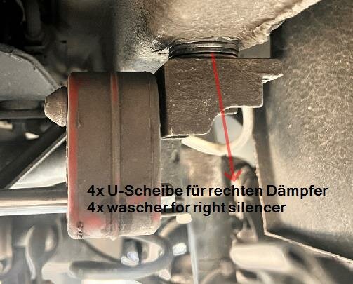 Fox Sportuitlaat VW Passat B8 GTE achterdemper, rechter/linker uitlaat - uitlaatpijpen achter de bumper