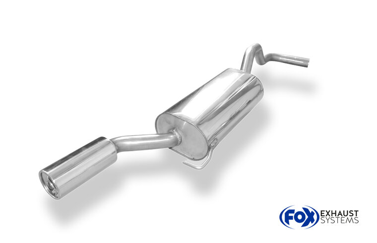 Fox Sportuitlaat Achterdemper Seat Cordoba 6K, 6K/C/ VW Polo 6N Classic/ Variant - 1x90 Type 13