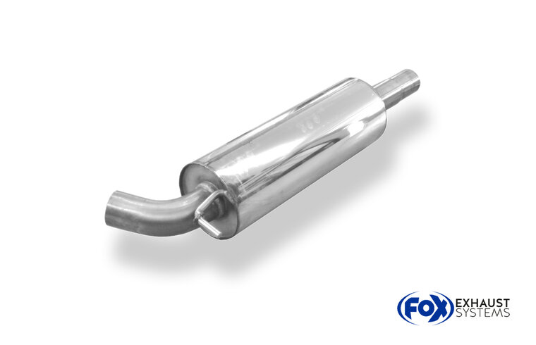 Fox Sportuitlaat VW Polo 6R - WRC voordemper 63,5 mm