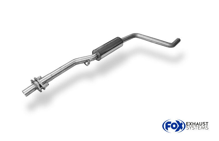 Fox Sportuitlaat VW Polo 86C G40 voordemper
