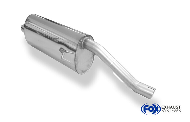 Fox Sportuitlaat VW Polo AW1 achterdemper - 145x65 Type 59