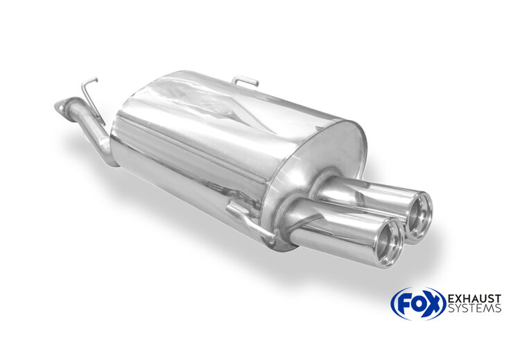 Fox Sportuitlaat Honda Prelude IV BB2/3 uitlaatdemper - 2x76 Type 13